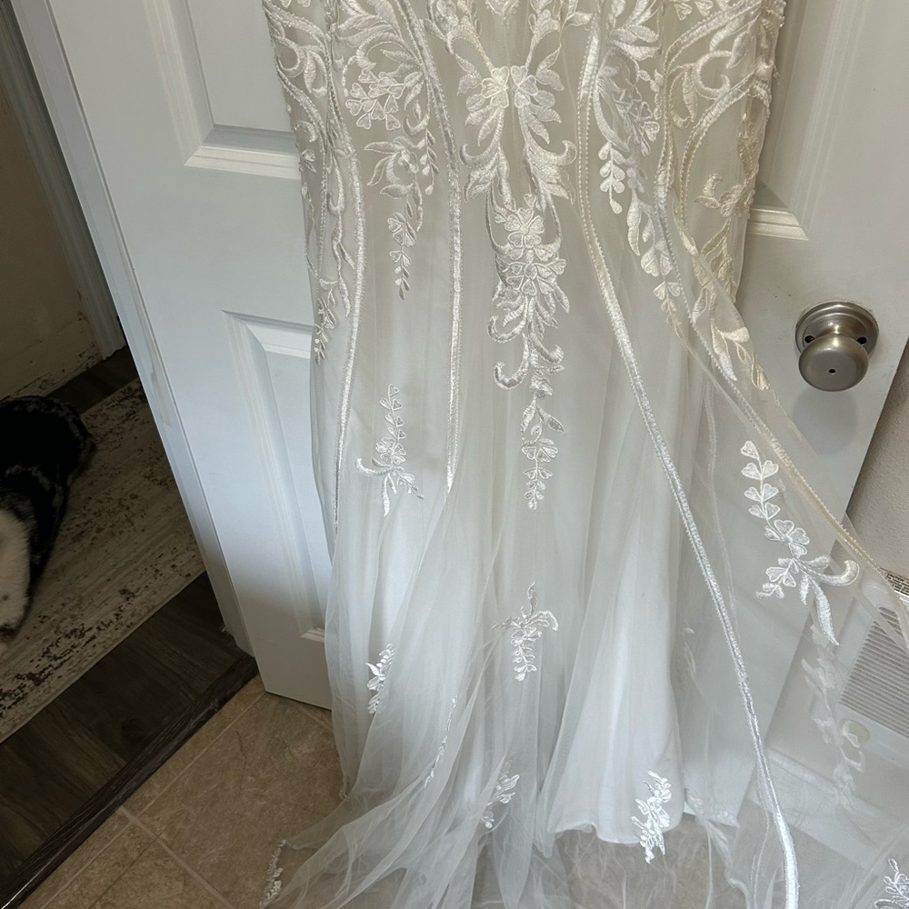Nana Jacqueline White Wedding Gown